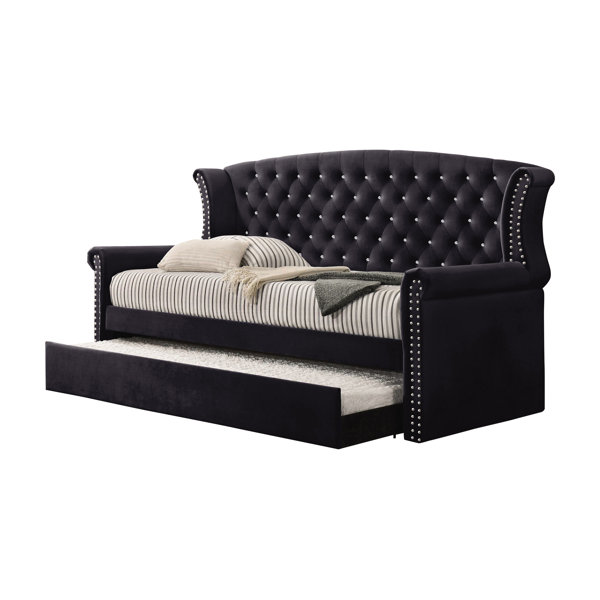 CDecor Home Furnishings Kailyn Tufted Twin Daybed With Trundle Wayfair